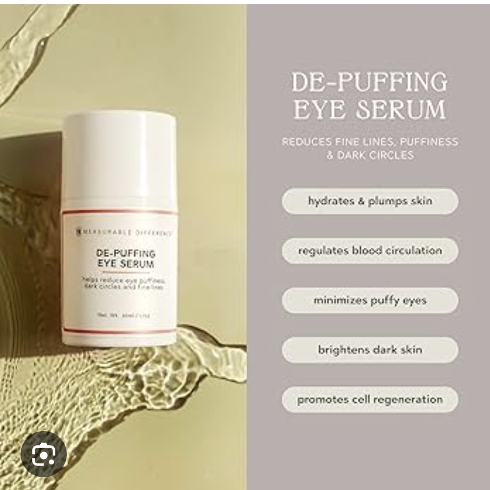 De-Puffing Eye Serum - White